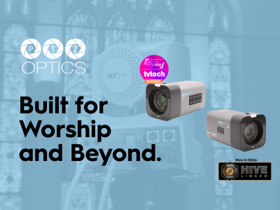 PTZOptics Built for Worship and Beyond